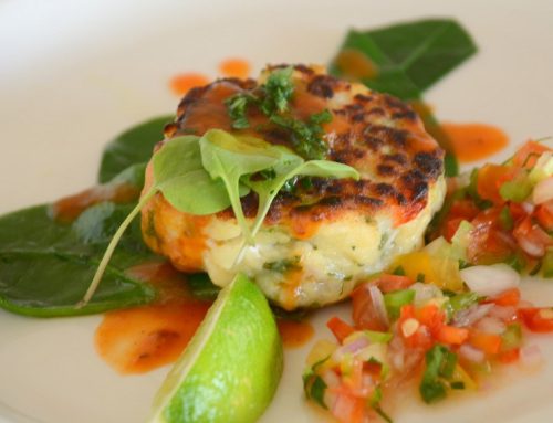 Tropical Fishcakes with Tomato Salsa