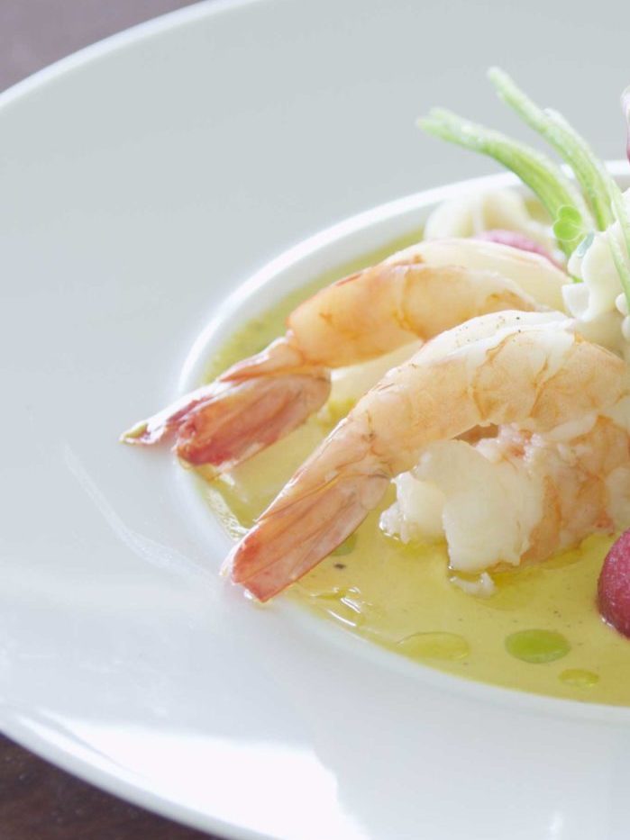 Tasty Shrimps at St.Lucia Resorts