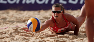 Beach volleyball star Zara Dampney at BodyHoliday July 2019