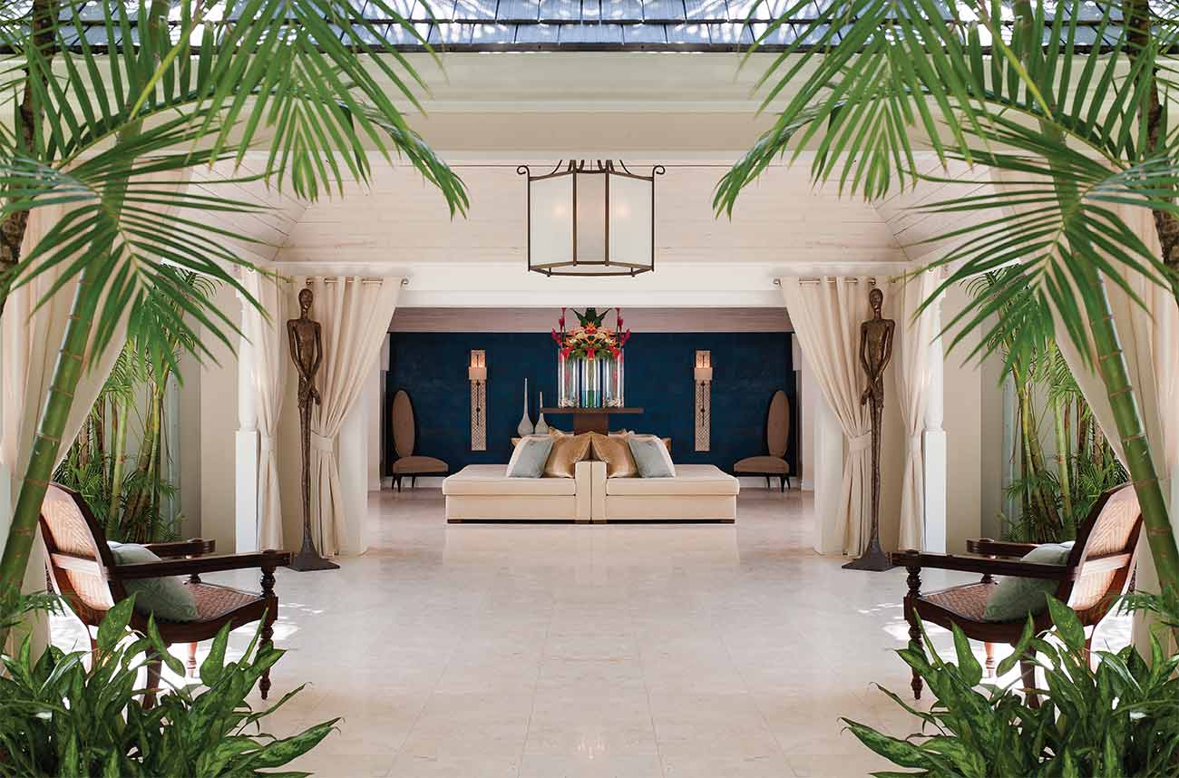 Lobby Symetrical at St.Lucia Resorts Bodyholiday